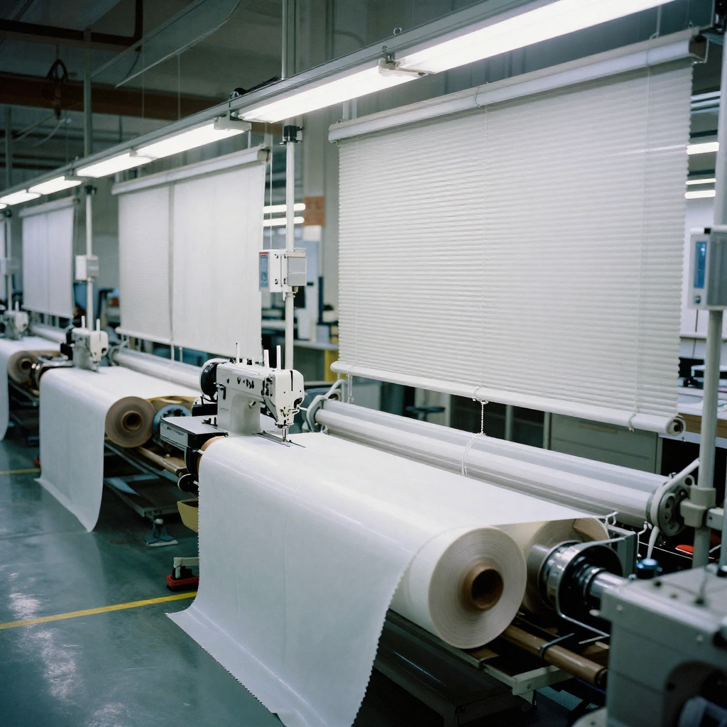 Premium blinds and curtains display